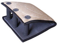 Best Puppy Bite Builder w/h 3 handle made of jute-Wedge Tug