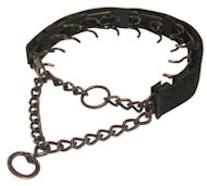 Prong/Pinch Collar with nylon cover - 25 inch(65cm)
