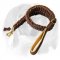 Luxurious Braided Leather Dog Leash for English Bulldog Breed