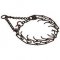 Strong Herm Sprenger English Bulldog Pinch Prong Collar of Black Stainless Steel - 2.25 mm (1/11 inch)
