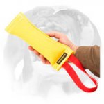 French Linen Puppy Bite Tug for English Bulldog Training