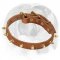 Best-Selling Spiked Leather Dog Collar made for English Bulldog breed