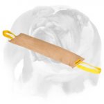 English Bulldog Huge Leather Bite Tug for Training
