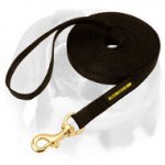 English Bulldog Nylon Dog Leash for Tracking and Training