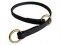 Silent leather training choke collar - English Bulldog Collar