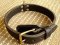 Two ply leather walking dog collar-18,19,20,21,22,,23,24,25 inch