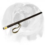 English Bulldog Agitation Stick Covered with Leather for Training
