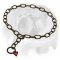 English Bulldog Amazing Black Stainless Steel Dog Chain Collar