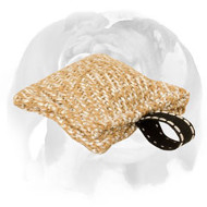 English Bulldog Pocket Jute Puppy Bite Tug for Training
