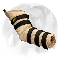 English Bulldog Jute Hidden Protection Dog Sleeve