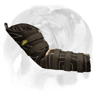 English Bulldog French Linen Hidden Protection Bite Sleeve