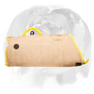 English Bulldog Jute Puppy Sleeve for Basic Bite Training