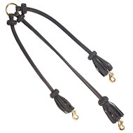 Triple Dog Leash-Leather Triple Lead for English Bulldog