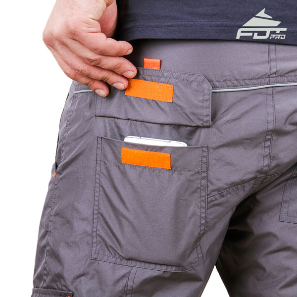 Comfortable Design FDT Pro Pants with Strong Side Pockets for Dog Trainers