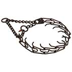Strong Herm Sprenger English Bulldog Pinch Prong Collar of Black Stainless Steel - 2.25 mm (1/11 inch)