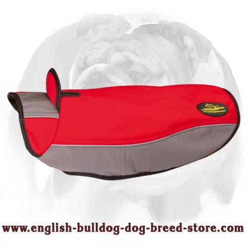 English Bulldog Bad weather-proof Nylon Dog Coat