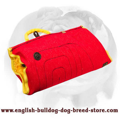English Bulldog Soft Puppy Sleeve for Bite Training
