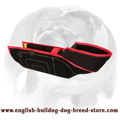 English Bulldog French Linen Bite Sleeve for Young and Adult Dogs