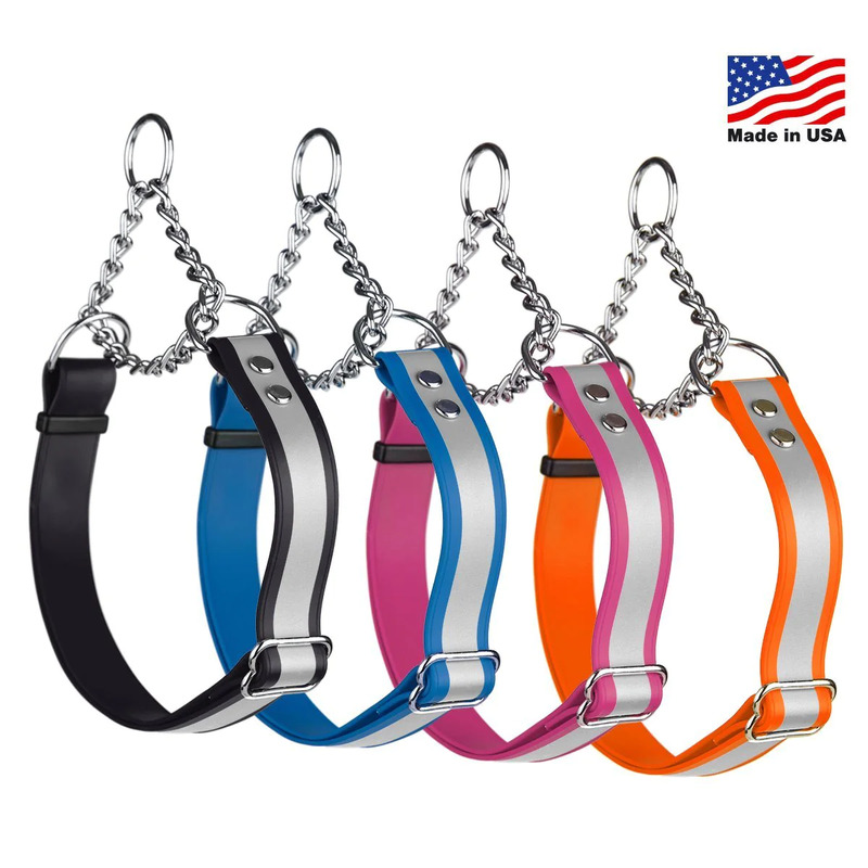 Reflective Biothane Martingale Collar - Click Image to Close